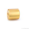 Gyford Round Standoffs, 5/16"-18 Thrd Sz, 1-1/2 in Bd L, Aluminum Brass Anodized, 1 in OD SO-9150BR